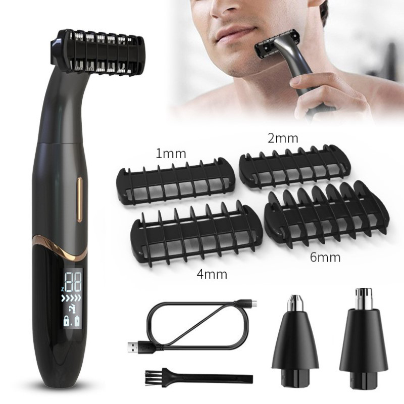 Electric Shaver Rotary - Intymne obszary strzyżenie Precision Shaver mężczyźni
