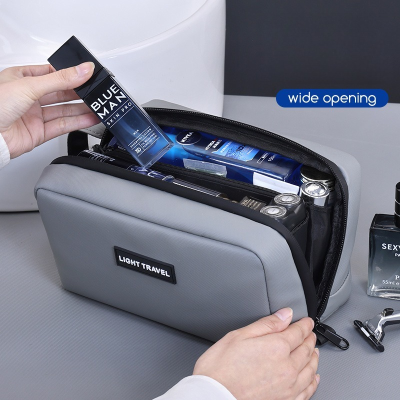 Mens Grooming Travel Kit - Wodoodporna, przenośna torba na kosmetyki, wytrzymały