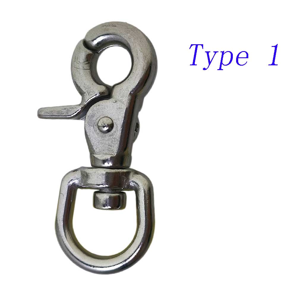 Grooming Scissors - Karabińczyk obrotowy ze stali nierdzewnej 316,