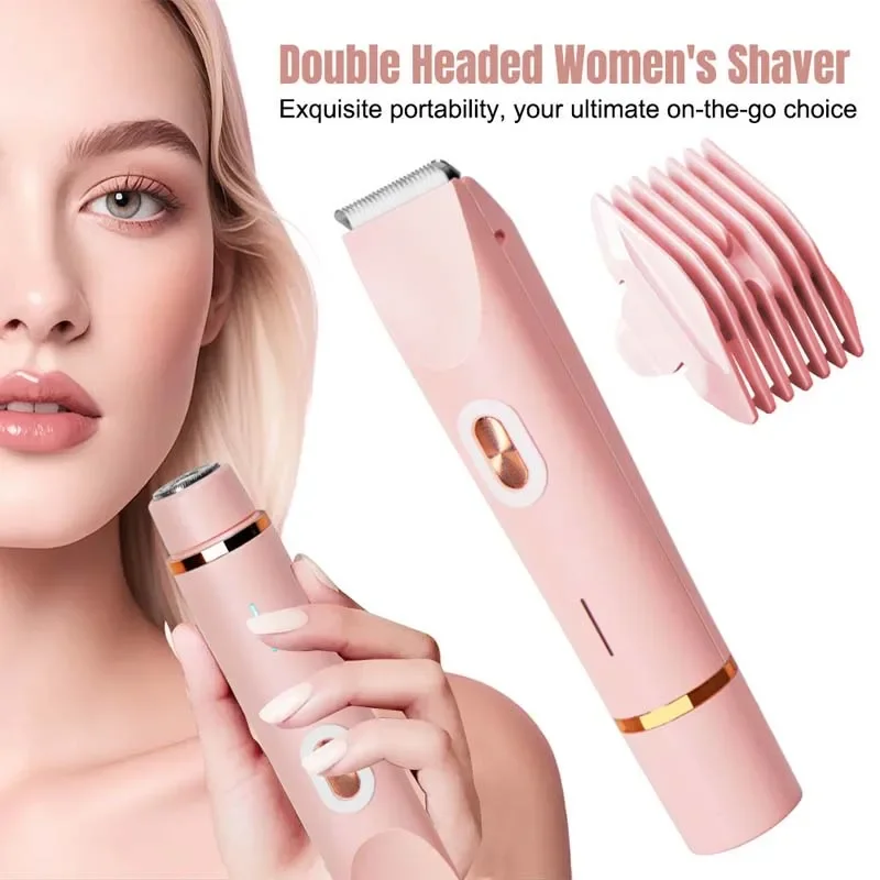 Body Trimmer - Elektryczna golarka damska z podwójną głowicą,