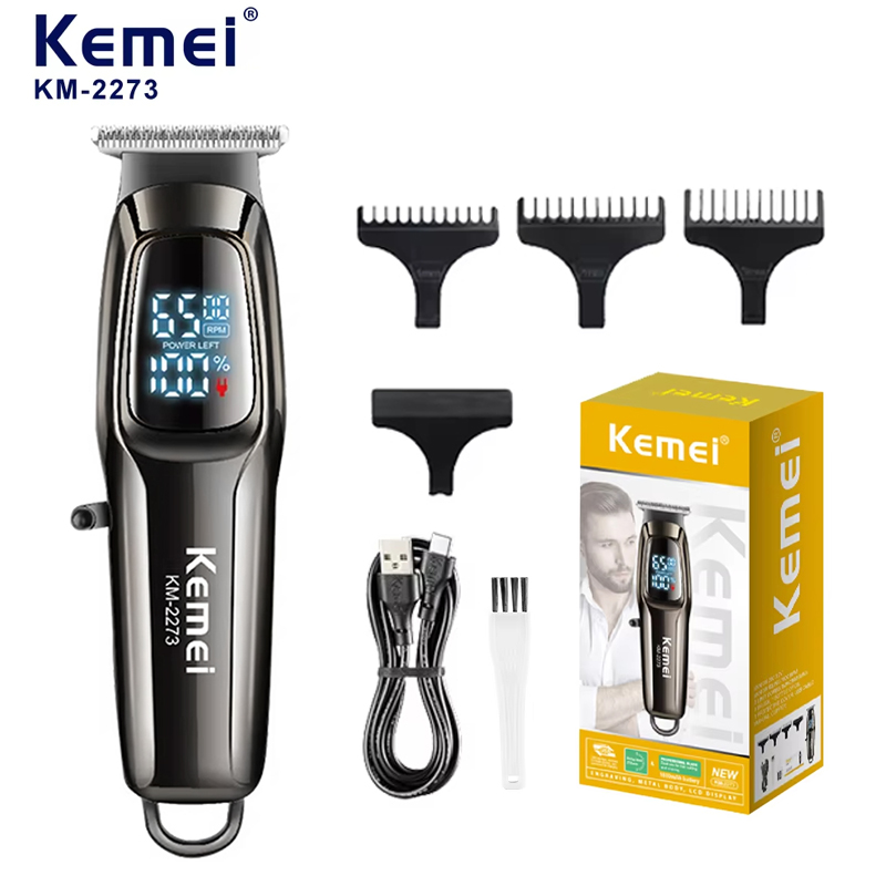 Electric Shaver Rotary - Kemei KM-2273 Akumulatorowa Maszynka do Strzyżenia