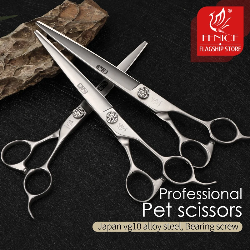Grooming Scissors - Nożyczki do pielęgnacji psów Fenice 7/7,5/8