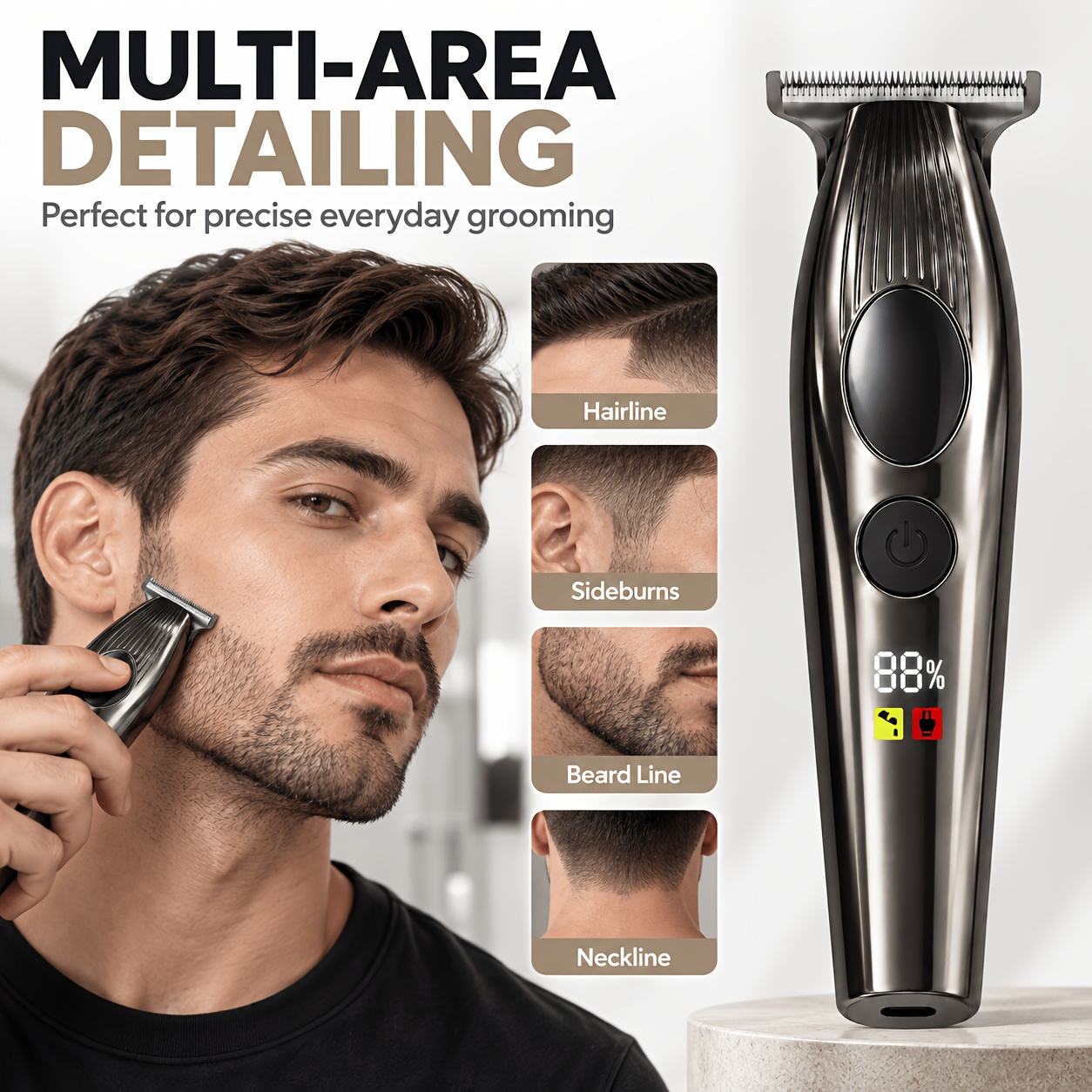 Grooming Kit - Wysokiej klasy elektryczna maszynka do strzyżenia