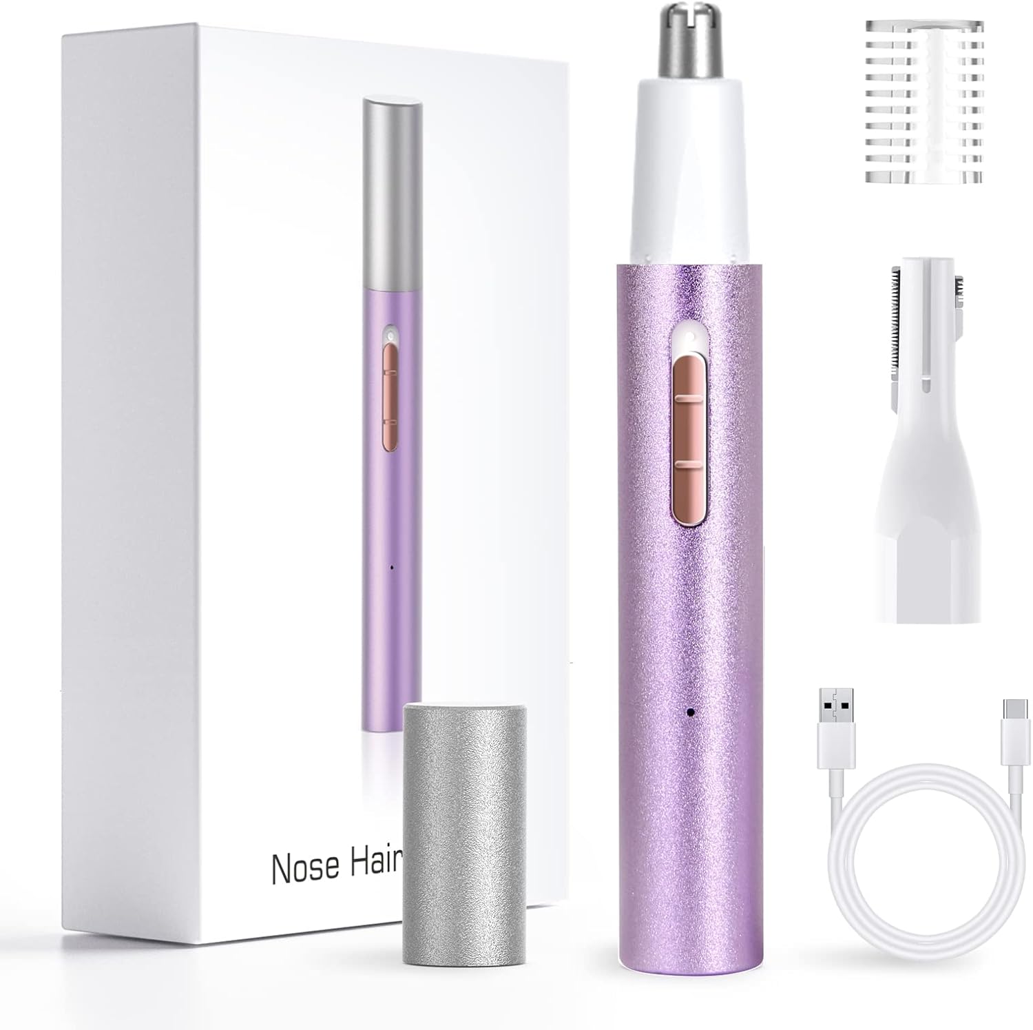Nose Trimmer - Akumulatorowy trymer 2w1 do uszu i