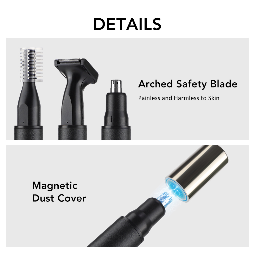 Elektryczny trymer do nosa i u – Beard Trimmer recenzja i cena
