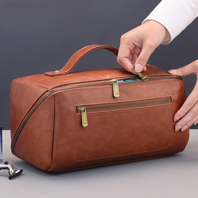 Kosmetyczka w stylu vintage, w – Mens Grooming Travel Kit recenzja i cena