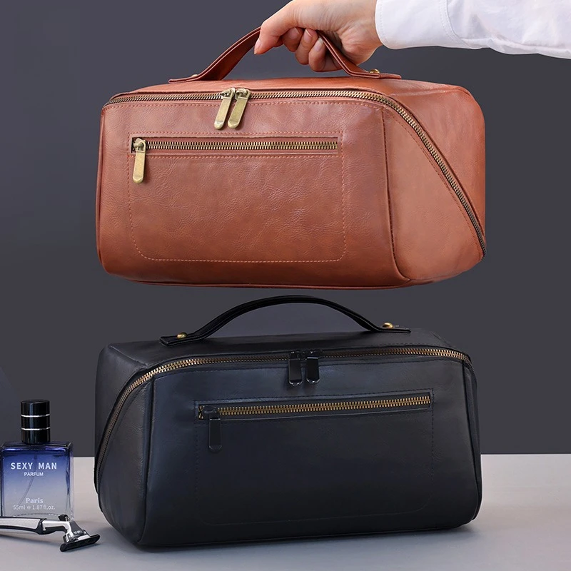 Kosmetyczka w stylu vintage, w – Mens Grooming Travel Kit recenzja i cena