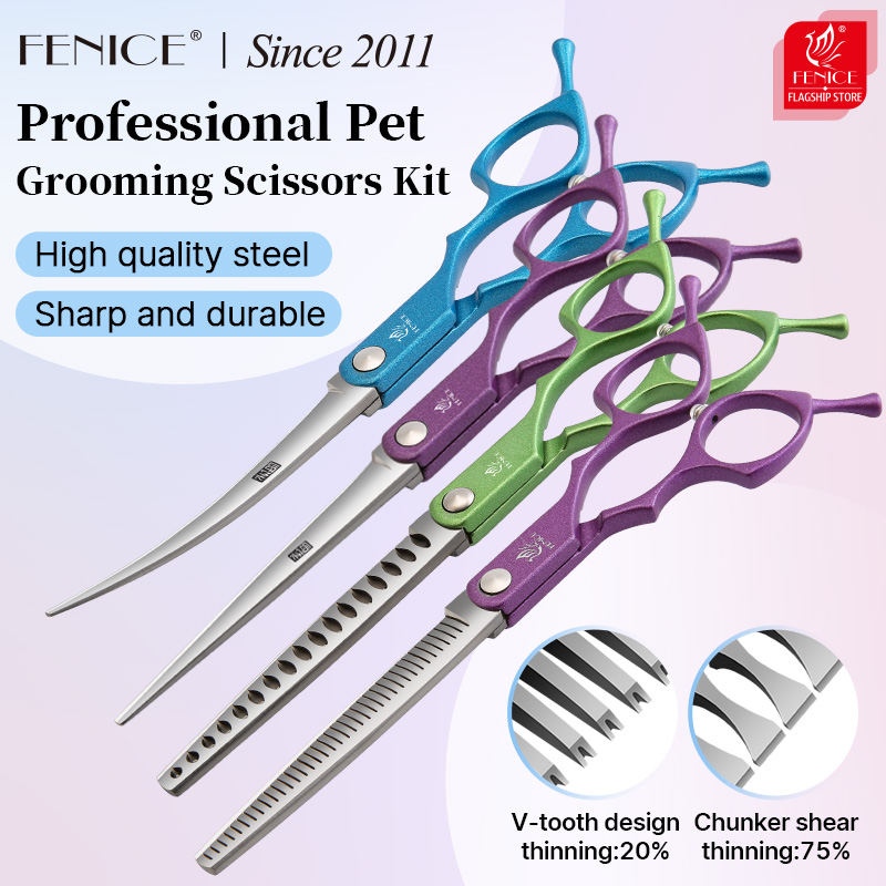 Fenice 6,5-calowe kolorowe pro – Grooming Scissors recenzja i cena