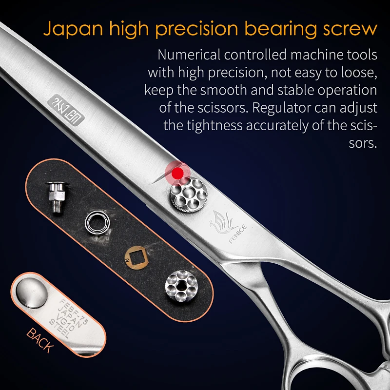 Nożyczki do pielęgnacji psów F – Grooming Scissors recenzja i cena
